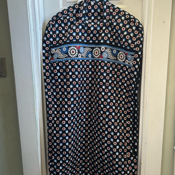 Vera Bradley Garmet Travel Protective Cover Bag Hanging Night Owl Retired EUC - Picture 1 of 11